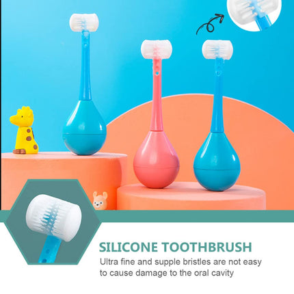Silicone Toothbrush with Soft bristles