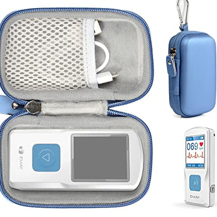 CaseSack Case for EKG Heart Rate Monitor Like SonoHealth, EMAY Handheld EKG Monitor, Wireless Handheld Home ECG Cardio & Electrocardiogram Machine