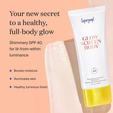 Buy Supergoop! Glowscreen Body SPF 40 PA+++ 3.4 fl oz in India