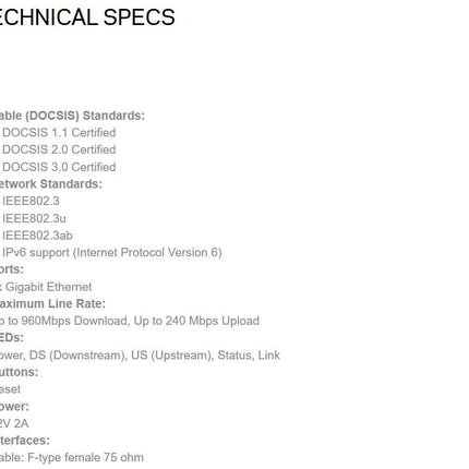 Buy Linksys CM3024 High Speed DOCSIS 3.0 24x8 Cable Modem in India