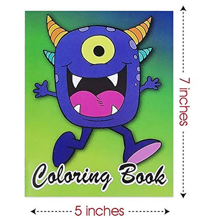 Buy ArtCreativity Assorted Mini Coloring Books - Bulk Pack of 20 Small Color Booklets in 5 Designs - in India