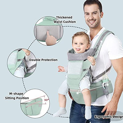 buy YSSKTC Baby Carrier Ergonomic Infant Carrier with Hip Seat Kangaroo Bag Soft Baby Carrier Newborn to in India