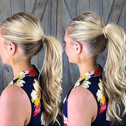 Pony Popper Hair Clip - Tool for a Full, Thick Ponytail – For All Hair Types - Clear