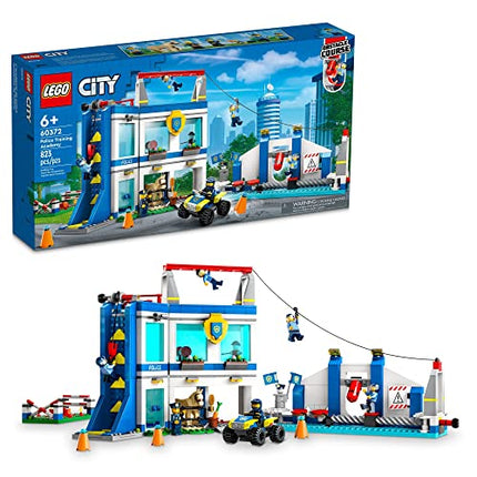 buy LEGO City Police Training Academy 60372, Station Playset with Obstacle Course, Horse Figure, Quad Bike in India