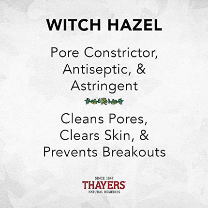 THAYERS Alcohol-Free Witch Hazel Facial Toner with Aloe Vera, Cucumber, Trial Size, 3 Ounce