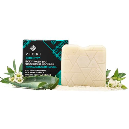 buy Viori Serenity Body Wash Bar -120 Gram Natural Aloe Scent - Handcrafted with Longsheng Rice Water & in India