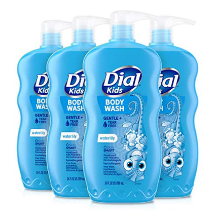 Buy Dial Kids Body Wash, Waterlily, 24 fl oz (Pack of 4) in India