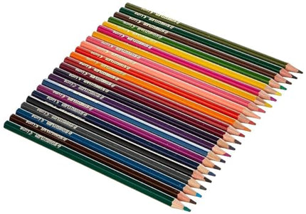 Buy STAEDTLER Luna 24 Colors Coloured Pencil Set with FREE Pencil Sharpener in India India