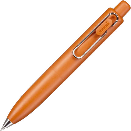 Mitsubishi Pencil Uni-Ball One P UMNSP38.38 Gel Ballpoint Pen, 0.01 inches (0.38 mm), Mandarin