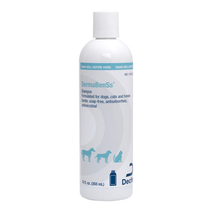 DermaBenSs Shampoo for Dogs, Cats and Horses, 12 Ounce