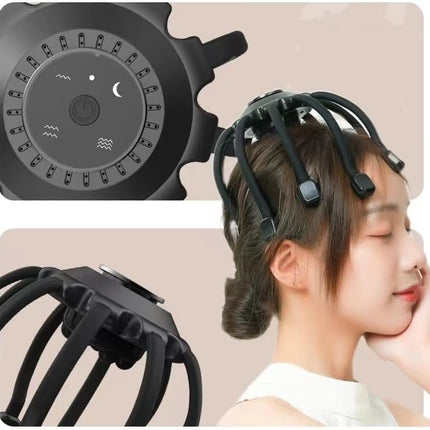 3 modes of Electric Octopus Claw Relaxation Head massager