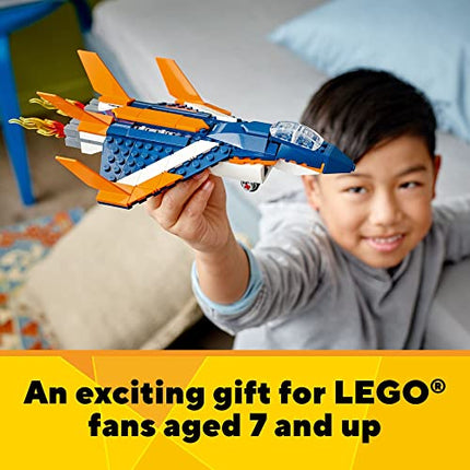 buy LEGO Creator 3 in 1 Supersonic Jet Plane Toy Set in India