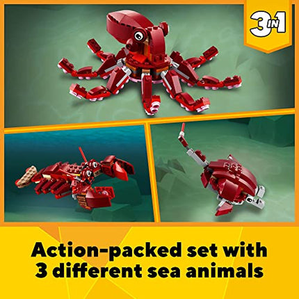 buy LEGO Creator 3 in 1 Sunken Treasure Mission Submarine Toy in India