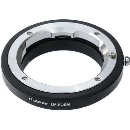 Fotasy Leica M Lens to EF-M Mount Adapter, LM Lense EOS M Adapter, Compatible with Canon EF M Mount Mirrorless Cameras EOS M M2 M3 M5 M6 M6 Mark II M10 M50 M100 M200 M200