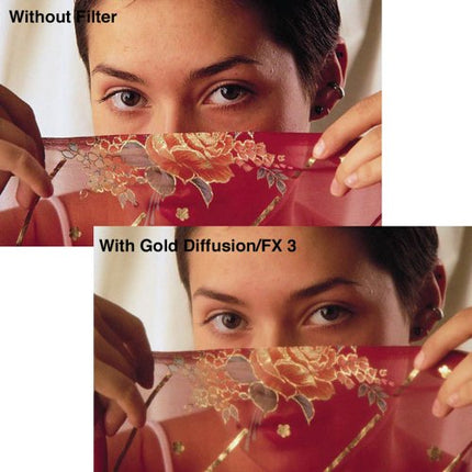 Tiffen 52GDFX1 52mm Gold Diffusion 1 Filter
