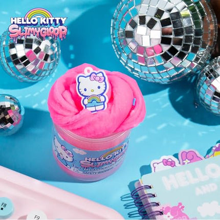 Buy Hello Kitty SLIMYGLOOP, 8 oz. Pink Crystal Slime, Vanilla Scented with Sprinkles, Pearls & Hello Kit in India