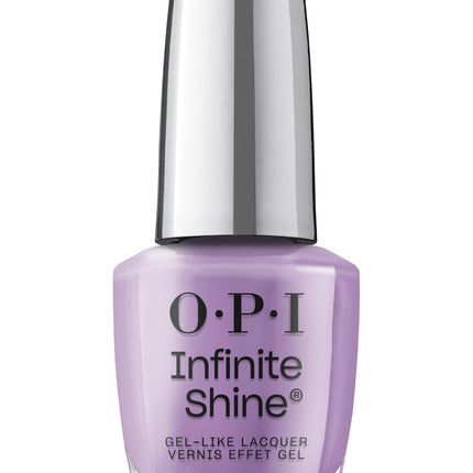 OPI Infinite Shine Long-Wear Dark Crème Finish Opaque Purple Nail Polish, Up to 11 days of wear & Gel-Like Shine, Lush Hour, 0.5 fl oz