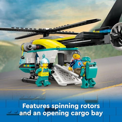 buy LEGO City Emergency Rescue Helicopter, Toy Aircraft Playset for Kids, Fun Gift for Boys and Girls in India