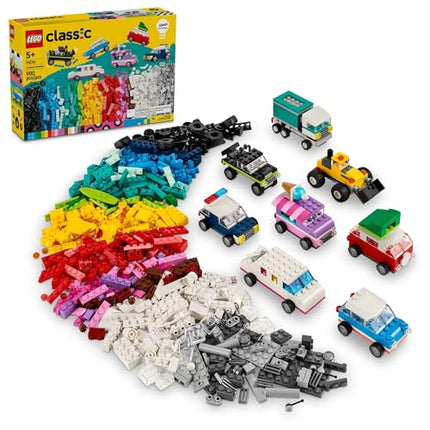 Buy LEGO Classic Creative Vehicles, Colorful Construction Brick Building Kit with Ice Cream Truck in India