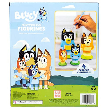 Buy Bluey Paint Your Own Figurines – Ceramic and Bingo Figurines for Kids to Paint – Fun Painting Kit in India