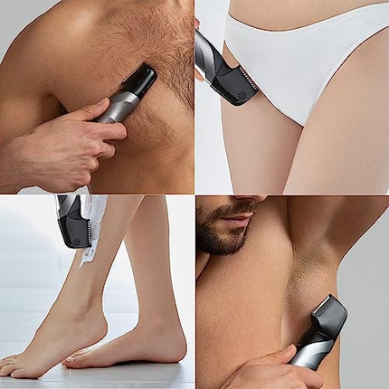 buy Panasonic Body Groomer for Men and Women, Unisex Wet/Dry Cordless Electric Body Hair Trimmer in India