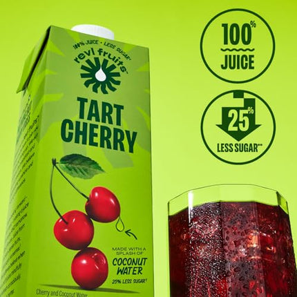 Buy Revl Fruits 100% Juice, No Added Sugar, Tart Cherry, 32 fl oz. Carton in India