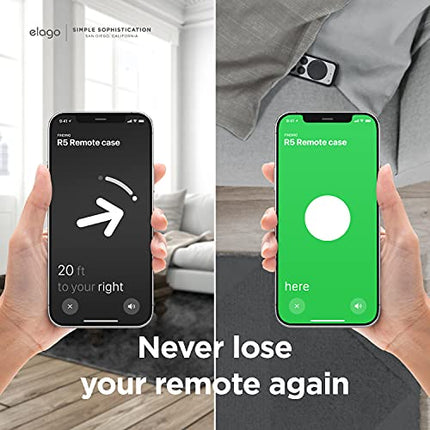 buy elago R5 Locator Case Compatible with 2022 Apple TV 4K Siri Remote 3rd Gen, Compatible with 2021 Apple TV Siri Remote 2nd Gen and Compatible with Apple AirTag - Full Access to All Functions in India.