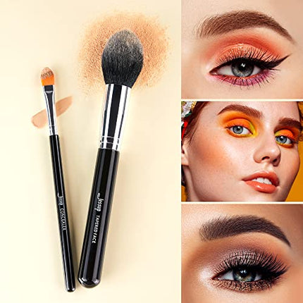 buy Jessup Pro Makeup Brushes 15 Pcs Makeup Brush Set Beauty Cosmetics Make Up Powder Foundation Eyeshad in India