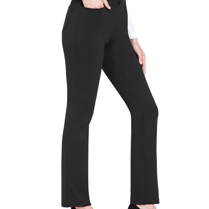 Buy BALEAF Women's Petite Yoga Dress Pants Black Stretchy Work Slacks Business Casual Trousers with Pockets 29" Black M in India
