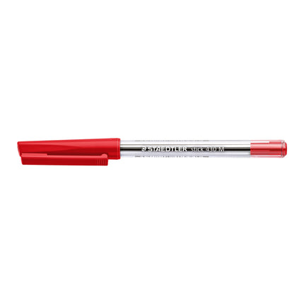 Buy STAEDTLER Stick 430 M-2 Ballpoint Pen Medium - Red (Box of 10) in India India