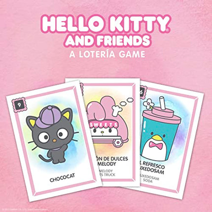 Hello Kitty Loteria Game - Custom Bingo Style Inspired by Spanish Words & Mexican Culture