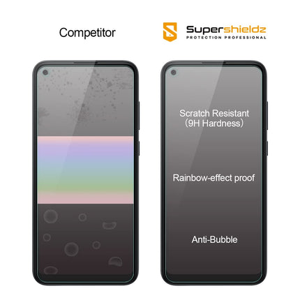 Buy Supershieldz (2 Pack) Designed for Samsung Galaxy A11 Tempered Glass Screen Protector, Anti Scratch, Bubble Free in India