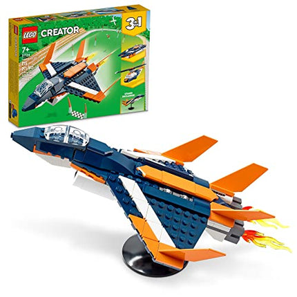 buy LEGO Creator 3 in 1 Supersonic Jet Plane Toy Set in India