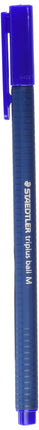 Buy STAEDTLER 437 M-3 VE Triplus Ball Pen (Ergonomic Triangular Shaft, Line Width M, Colour Blue, Sm. in India