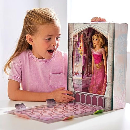 buy Disney Store Official Aurora Story Doll, Sleeping Beauty, 11 Inches, Fully Posable Toy in Glittering in India