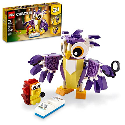 buy LEGO Creator 3 in 1 Fantasy Forest Creatures Woodland Animal Toys Set Transforms from Rabbit to Owl in India