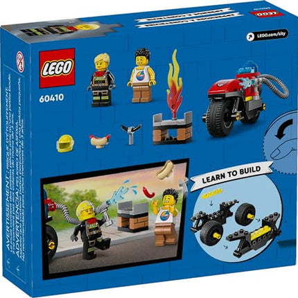 buy LEGO City Fire Rescue Motorcycle Firefighter Toy Playset for Kids Ages 4 and Up in India