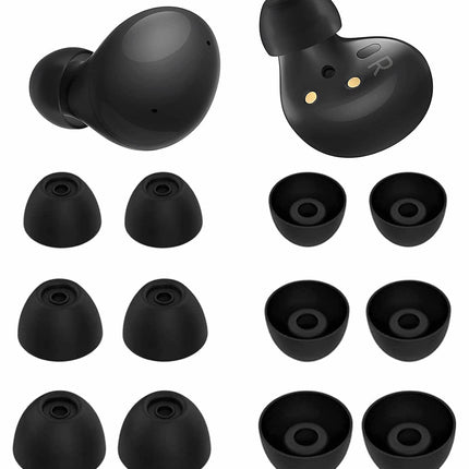 buy 6 Pairs Silicone Galaxy Buds 2 Ear Tips Earbuds, S/M/L 3 Size Soft Rubber Flexible Eartips Buds Wing in India