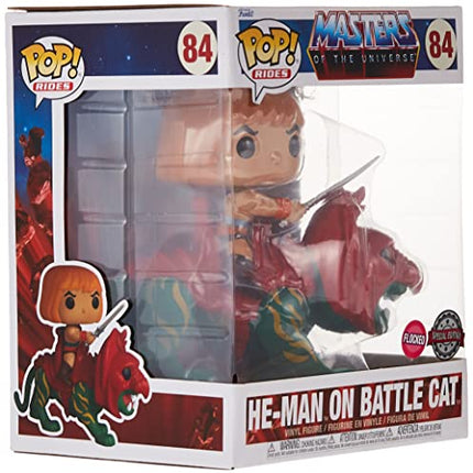 Buy POP! Rides HE-Man ON Battle CAT 84 Flocked TARGETCON Limited Edition Exclusive in India India
