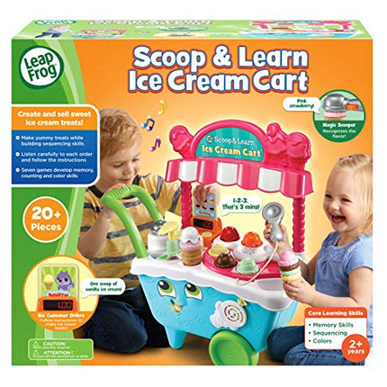 LeapFrog Scoop and Learn Ice Cream Cart For 24 months to 60 months