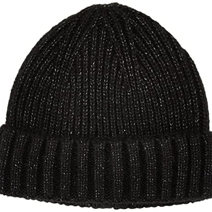 Buy Amazon Essentials Unisex Adults' Fisherman Ribbed Beanie, Black, ONE Size in India