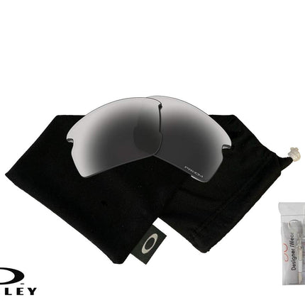 Buy Oakley Original Flak 2.0 OO9295 PRIZM Black Iridium Replacement Lenses For Men For Women+BUNDLE Microfiber Cloth Bag in India