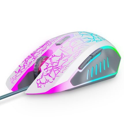buy VersionTECH. Wired Gaming Mouse, Computer Mouse Ergonomic Mice with 7 LED Lights RGB Backlit, 6 Prog. in India