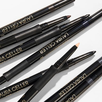 LAURA GELLER NEW YORK INKcredible Gel Eyeliner - Beige to Beige - Waterproof Smudge-proof Eyeliner Pencil - Built in Sharpener