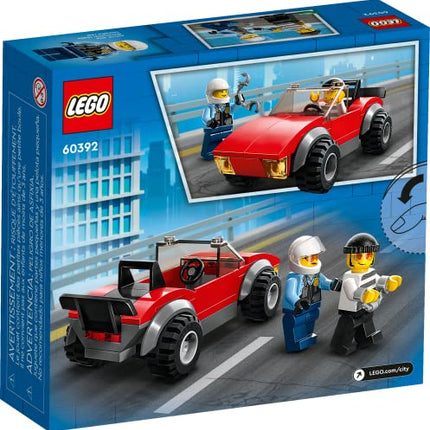 buy LEGO City Police Bike Car Chase 60392, Toy with Racing Vehicle & Motorbike Toys for 5 Plus Year Olds in India