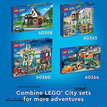 buy LEGO City Ice-Cream Shop 60363 Building Toy Set, Includes a Cargo Bike, 3 Minifigures and Lots of Fun in India