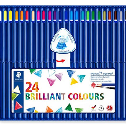 Buy Staedtler Ergosoft Watercolor Pencils (156SB24) in India India
