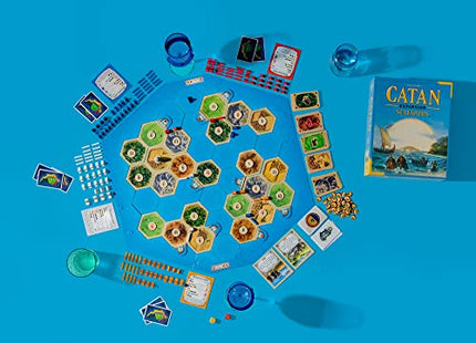 CATAN Seafarers Board Game EXPANSION - Explore, Settle, and Conquer New Isles! Strategy Game, Family Game for Kids and Adults, Ages 10+, 3-4 Players, 60 Minute Playtime, Made by CATAN Studio