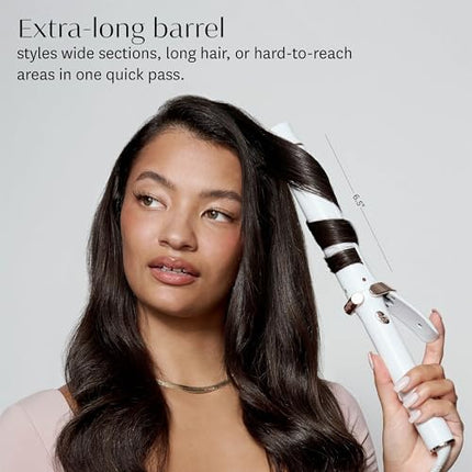 T3 SinglePass Curl X 1.25" Extra-Long Curling Iron - 9 Heat Settings, Ceramic Barrel, Fast Styling & Lasting Results for All Hair Types