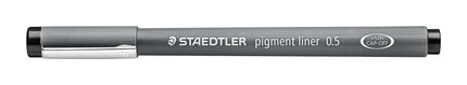 STAEDTLER Pigment Liner, Fineliner Pen For Drawing, Drafting, Journaling, 5mm, Black, 308 05-9